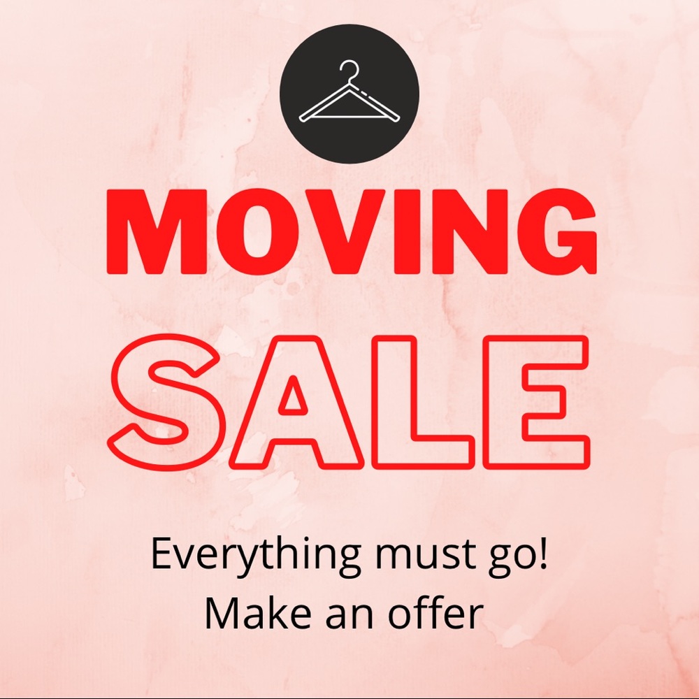 MOVING SALE